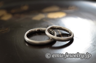 鍛造結婚指輪
