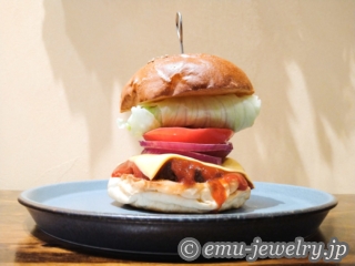 浜田山「クロードズバーガー」プレミアムチーズバーガー