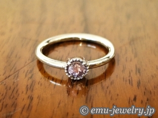 ご自身へのご褒美リング。