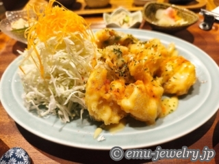 吉祥寺「もがめ食堂」海老マヨ定食